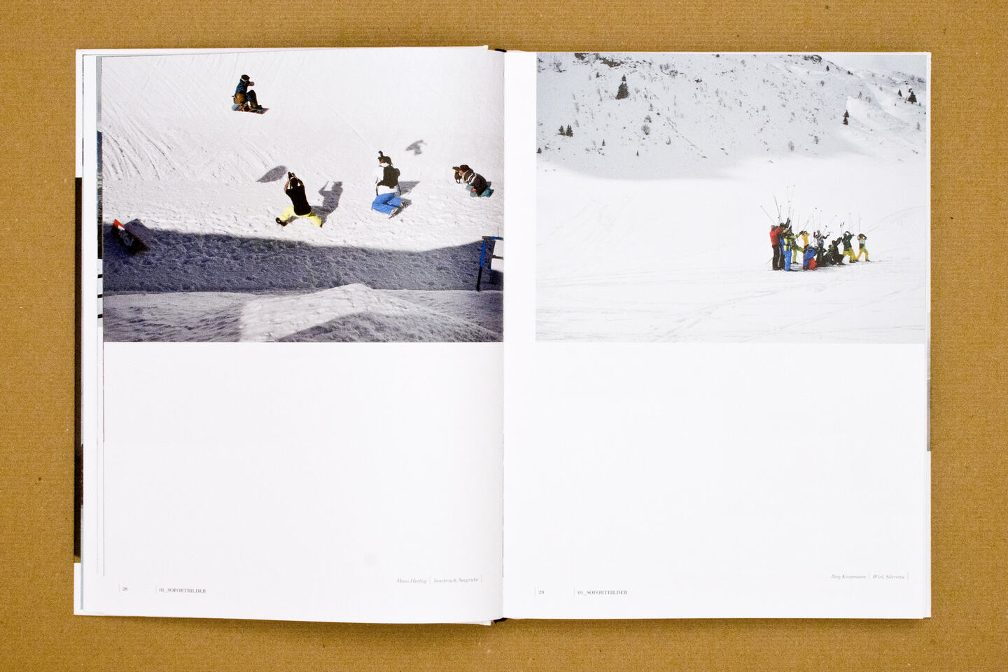 
      A double page spread of the book Sight-_Seeing 2.
      